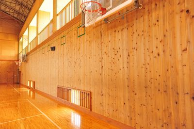 玉川中学校の体育館