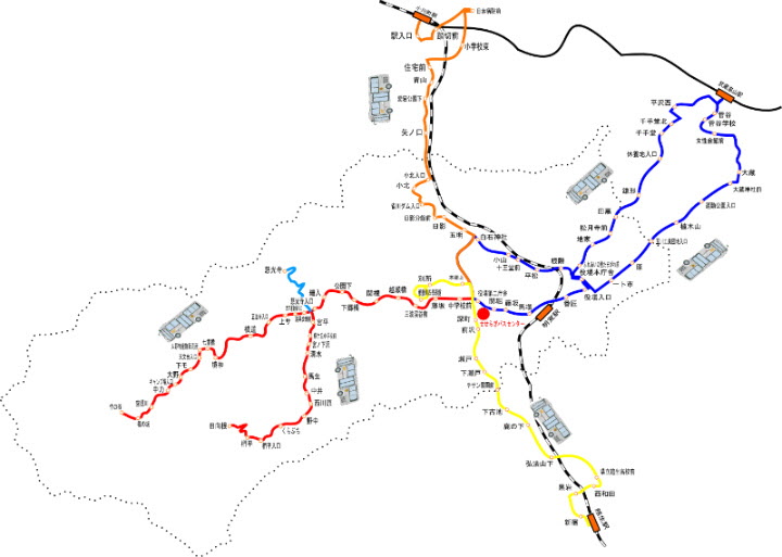 ときがわ町の路線バス2