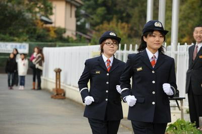 女性消防団員の画像