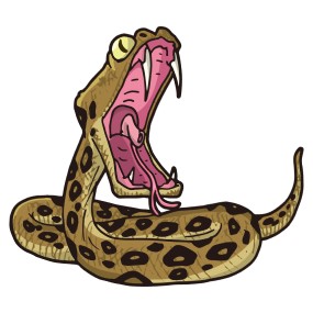 ヘビのイラスト