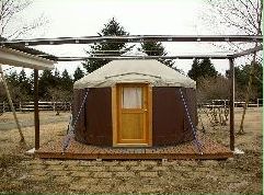 モンゴル式テント　ゲル