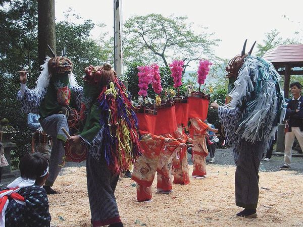 日枝神社ささら獅子舞