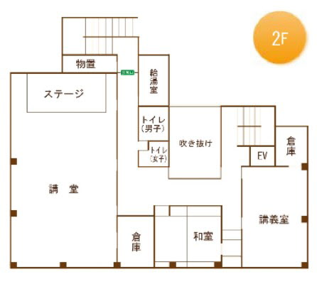 玉川公民館　間取り２