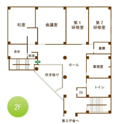 都幾川公民館　間取り２