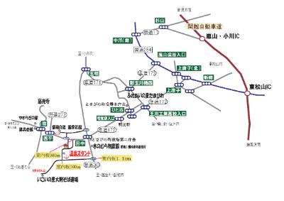 道路　案内図　画像